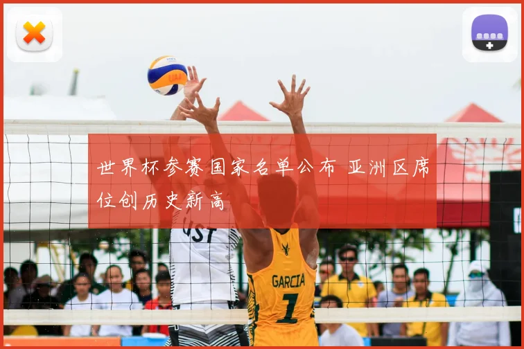 世界杯参赛国家名单公布 亚洲区席位创历史新高